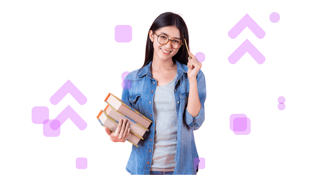 Sartseite Bild 1_ Studentin mit Brille